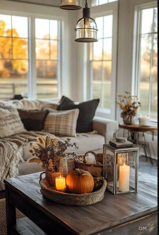 Como Transformar sua Casa para o Outono: Aconchego e Charme na Decoração Farmhouse
