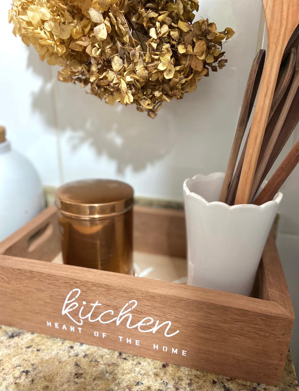 Caixote de Madeira - Estilo Farmhouse