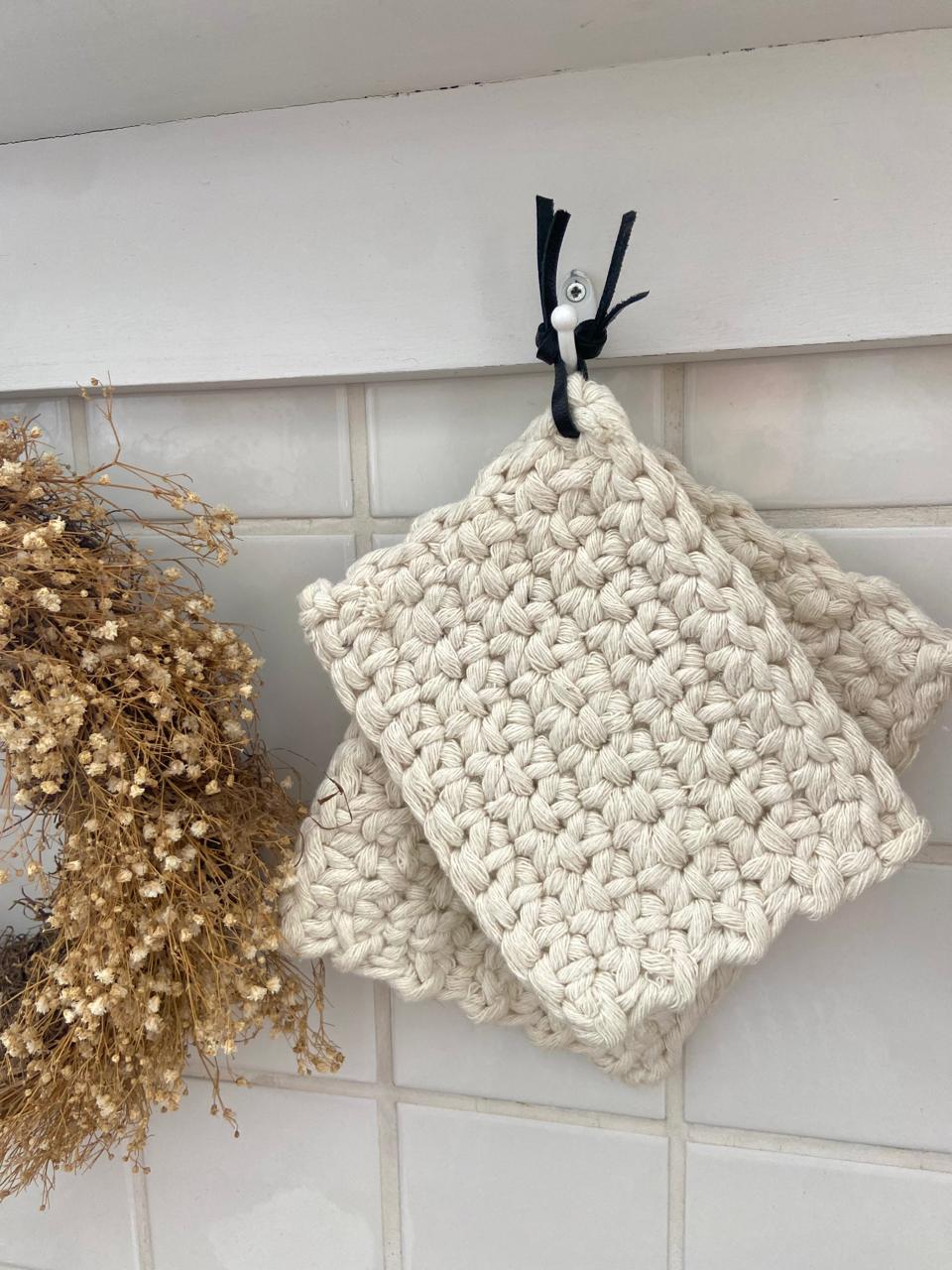 Descanso de Panela - Kit com 3 unidades