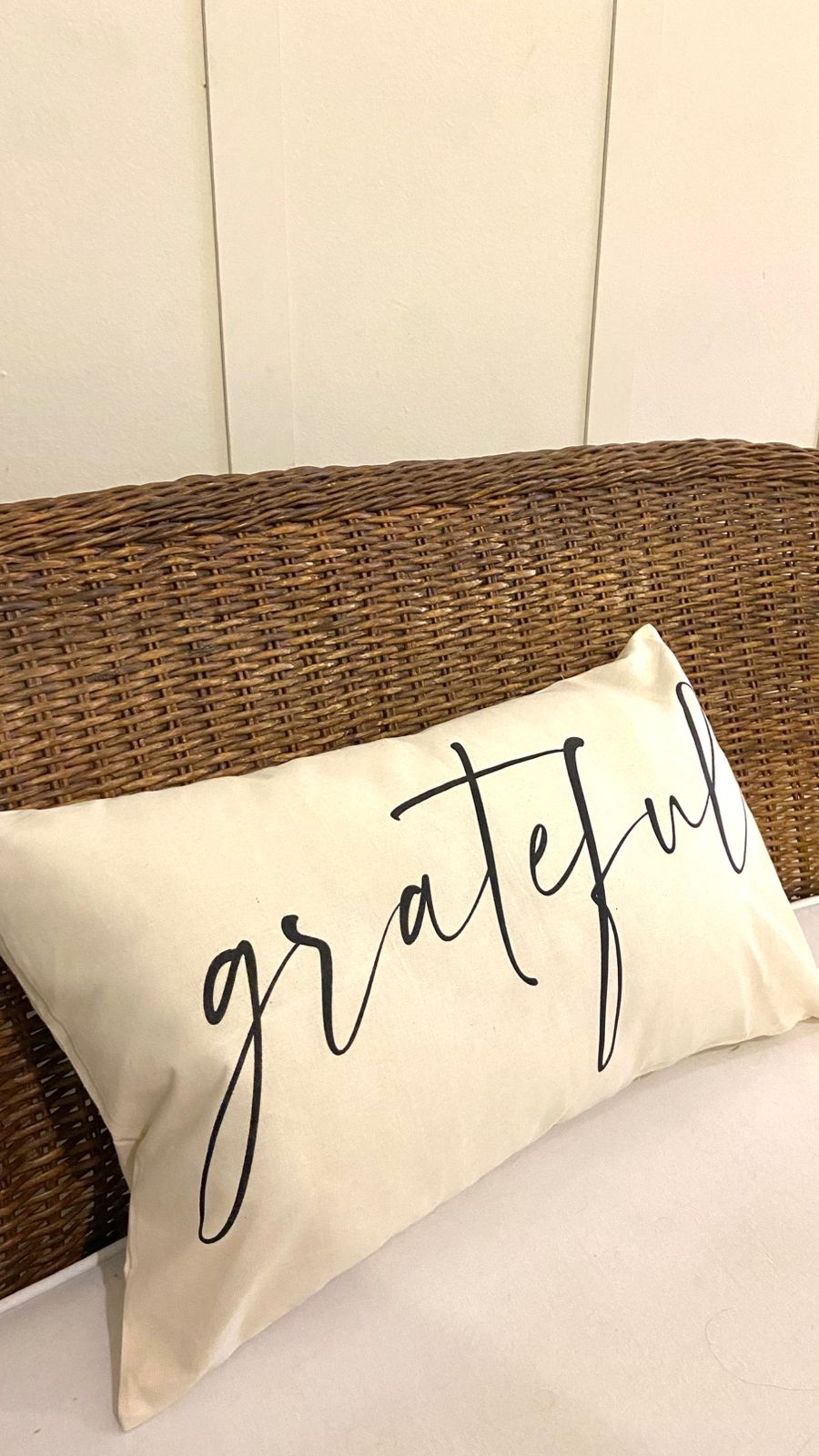 Almofadas "Lettering" Grateful