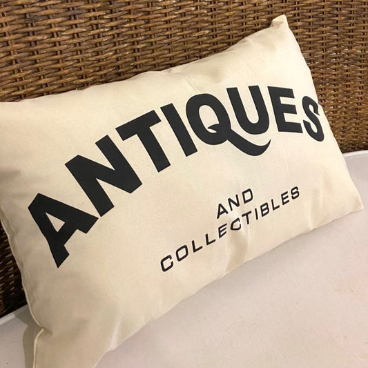 Almofadas "Lettering" Antiques