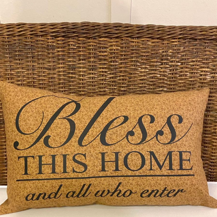 Almofada Baguete "Bless" Marrom