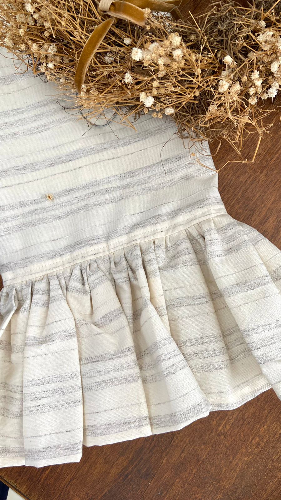 Toalha de Mão em Linho Estilo Farmhouse - 40x60 cm