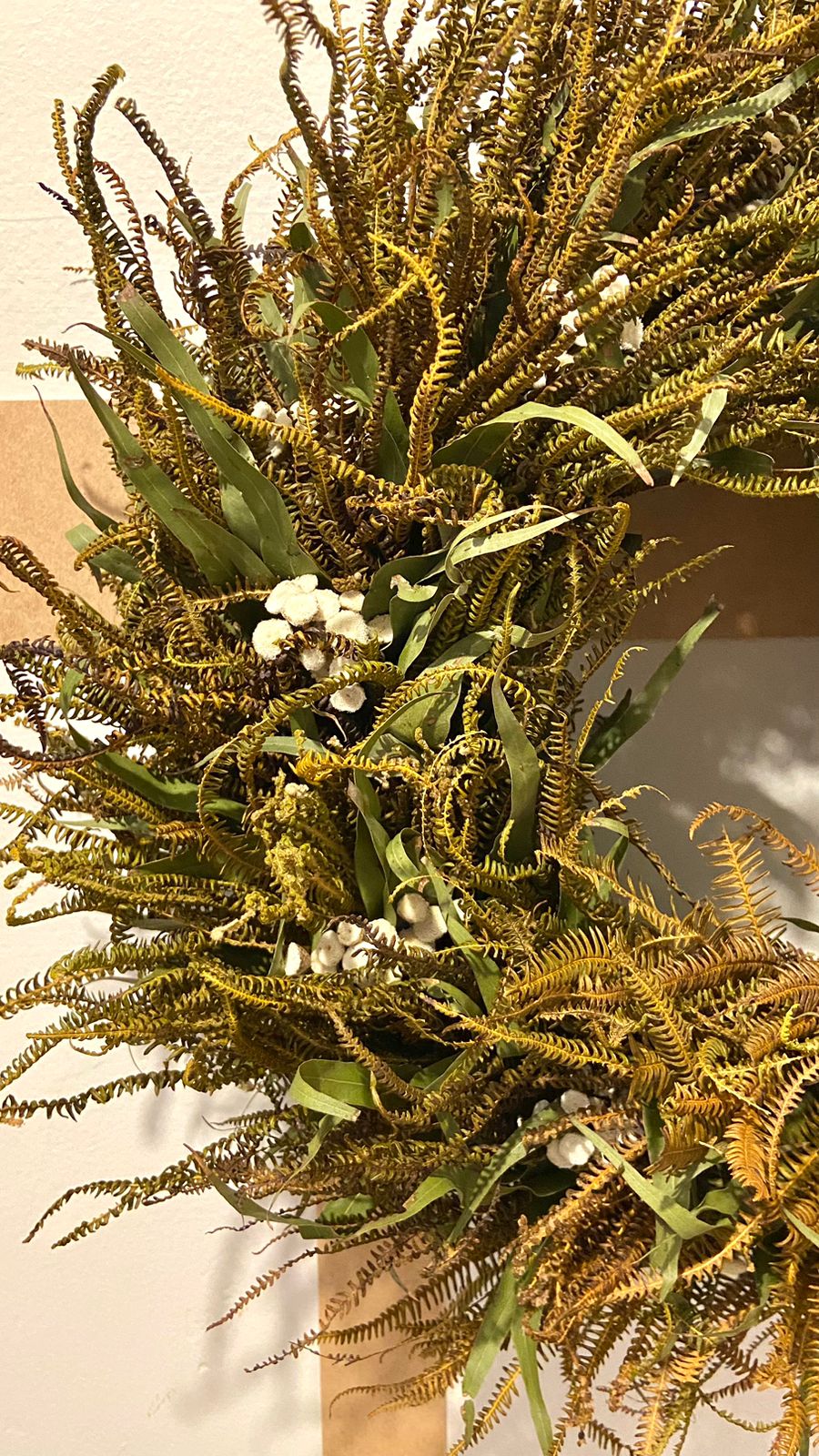 Guirlanda de Folhagens Secas